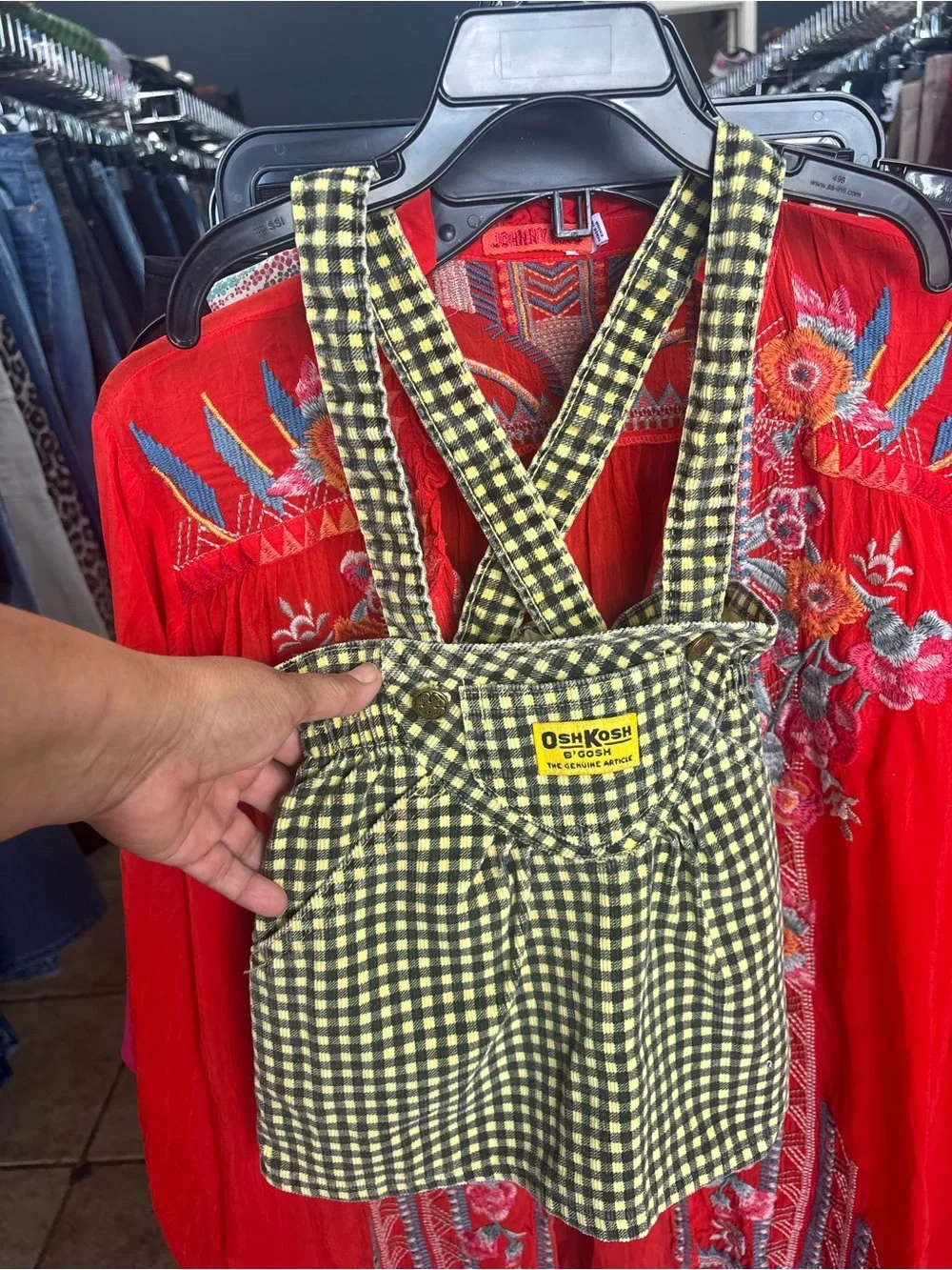 Vintage from the 80’s Oshkosh Kids Bottoms overall